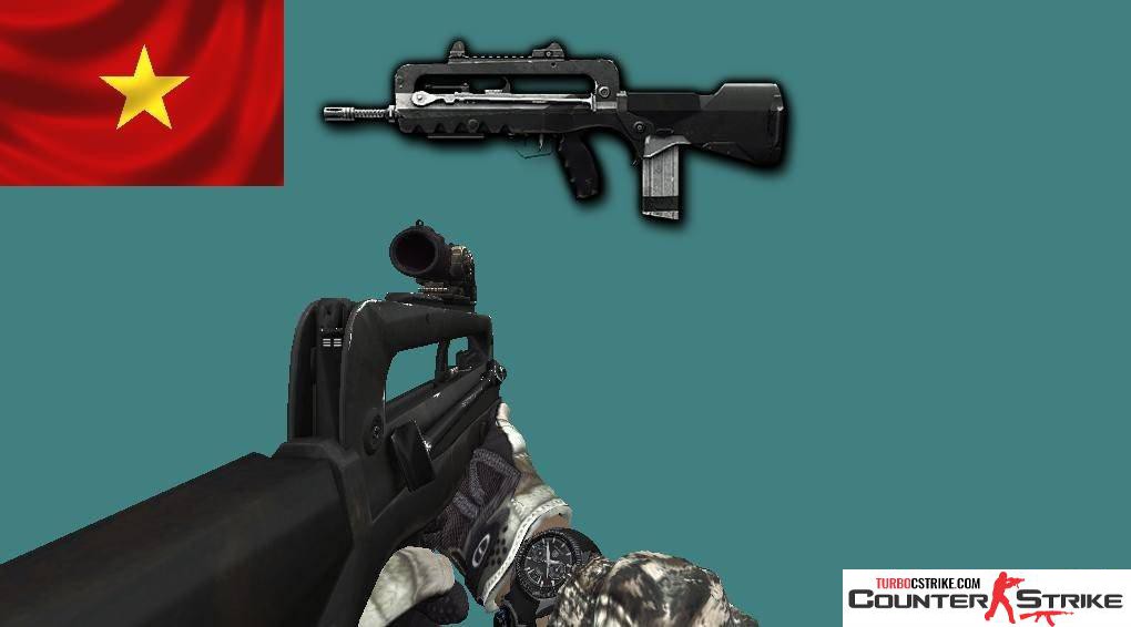 Модель Famas из Warface для CS 1.6