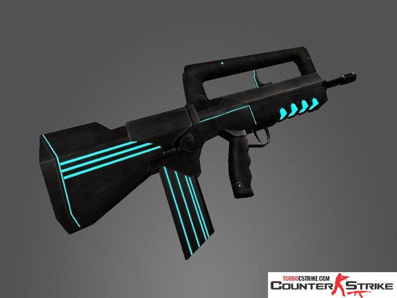 Модель Famas «Neon» для CS 1.6