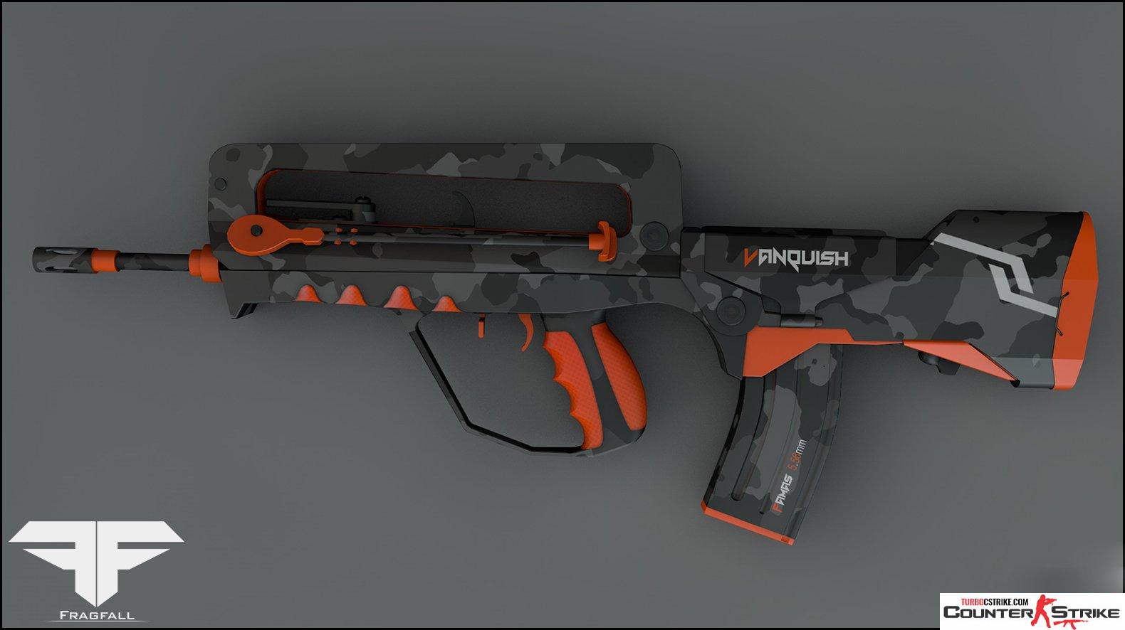 Модель Famas «Vanquish» для CS 1.6