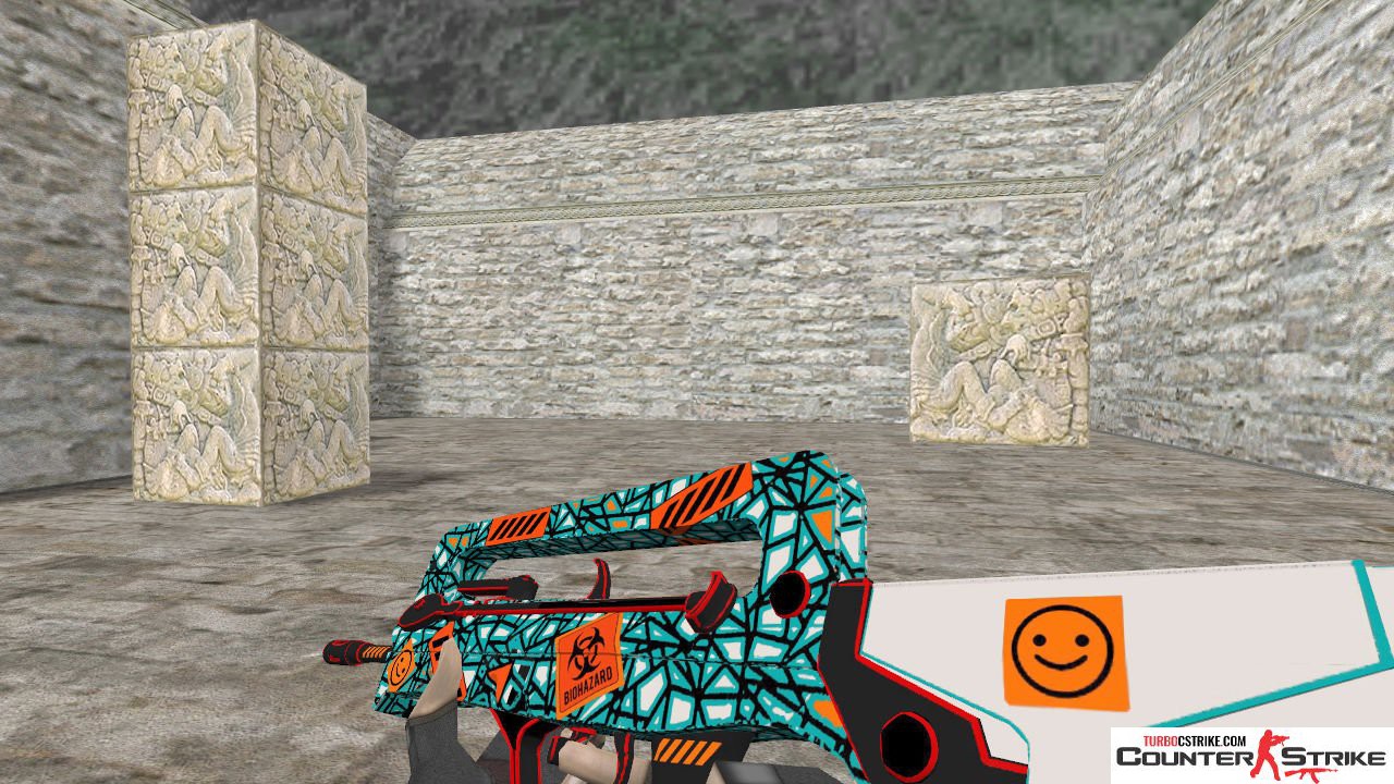 Модель HD Famas «Angry Emoji» для CS 1.6