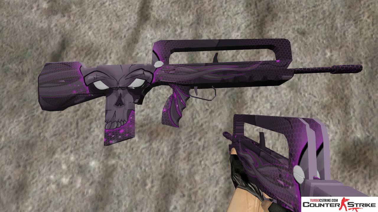 Стандартная модель Famas «Magic Skull» для CS 1.6