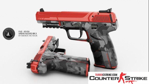 Модель Five-Seven «Городская опасность» для CS 1.6