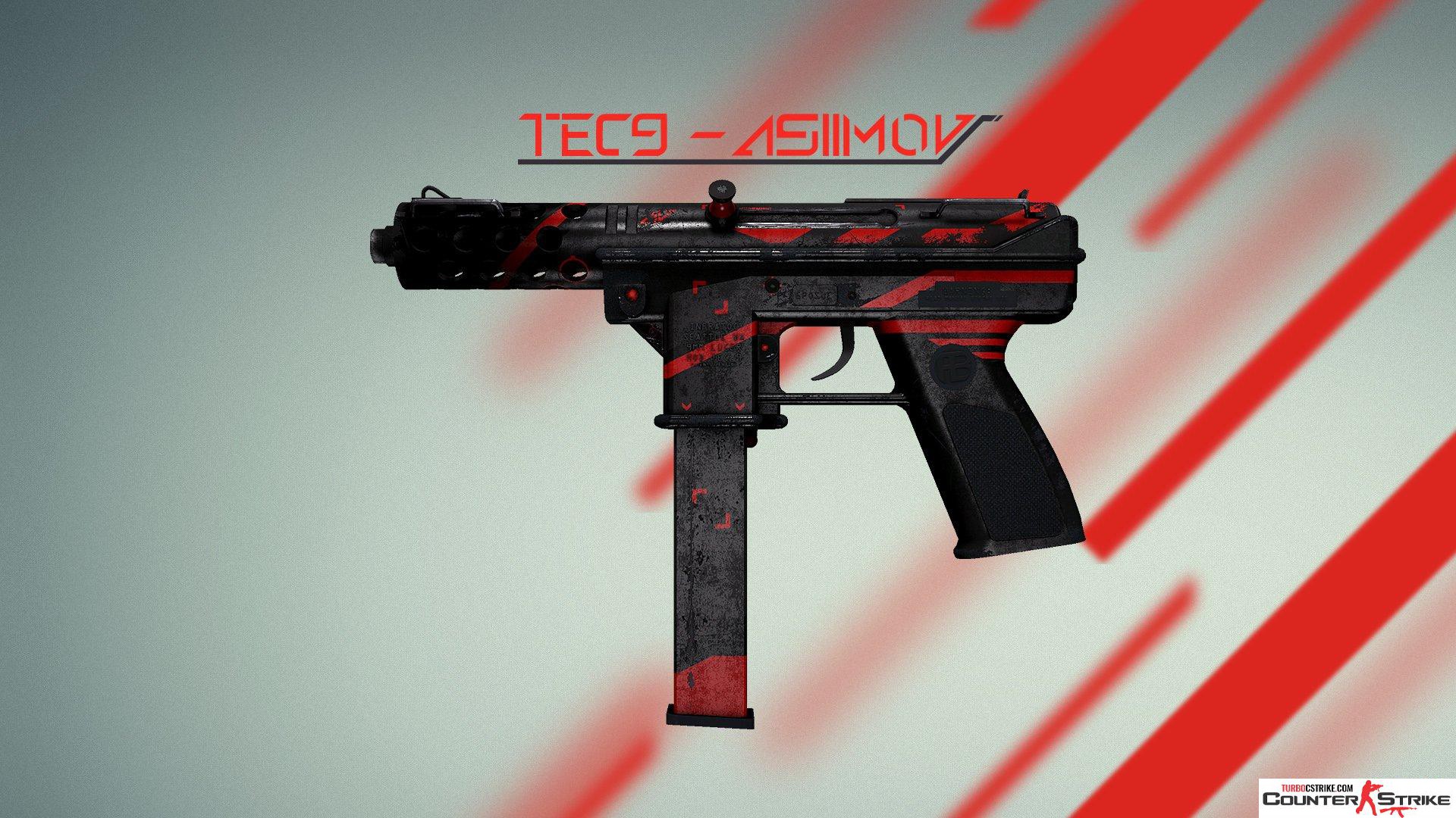 Модель Five-Seven «Tec-9 Азимов» для CS 1.6