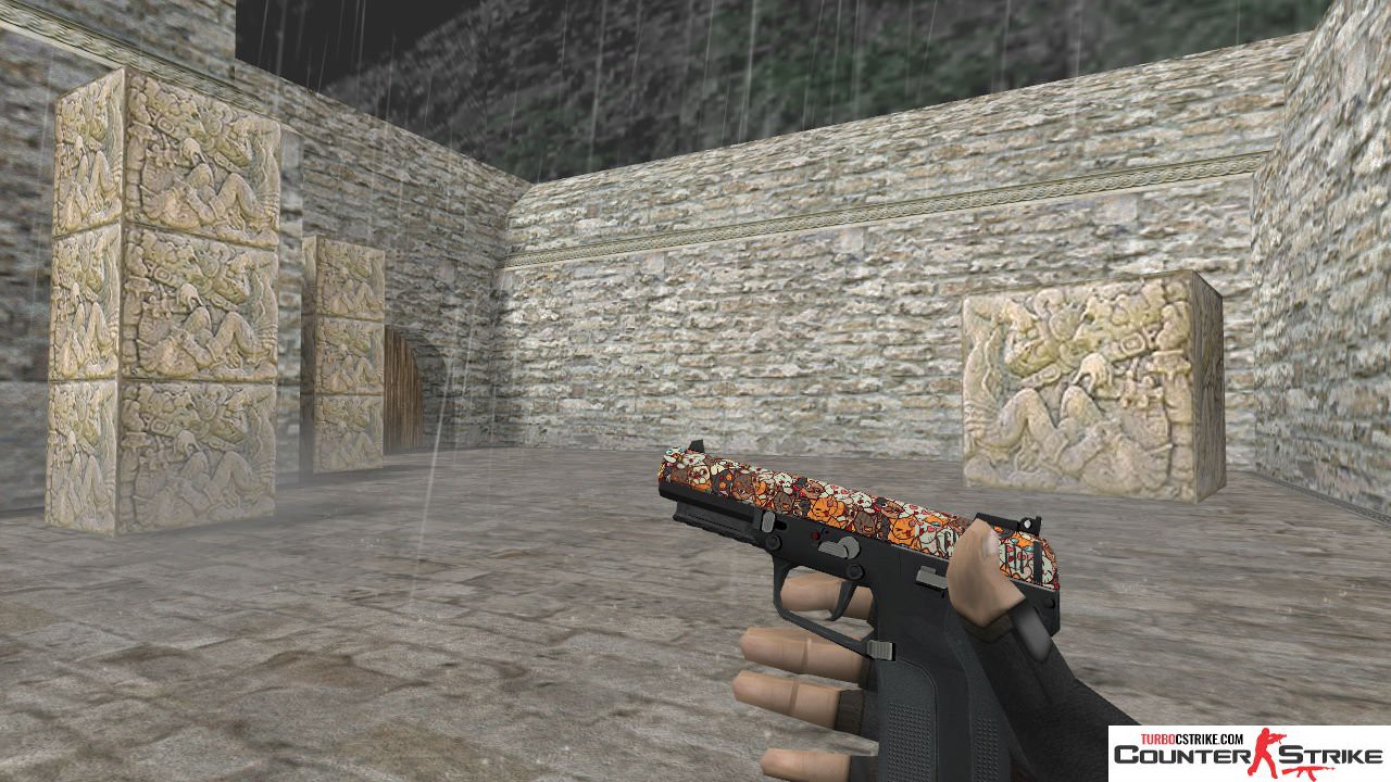 Модель HD Five-Seven «PawPaw» для CS 1.6