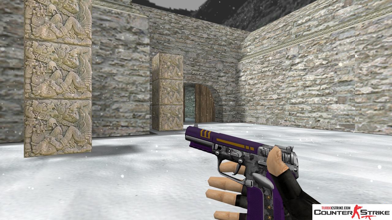 Модель HD Five-Seven «Sarge Purple» для CS 1.6
