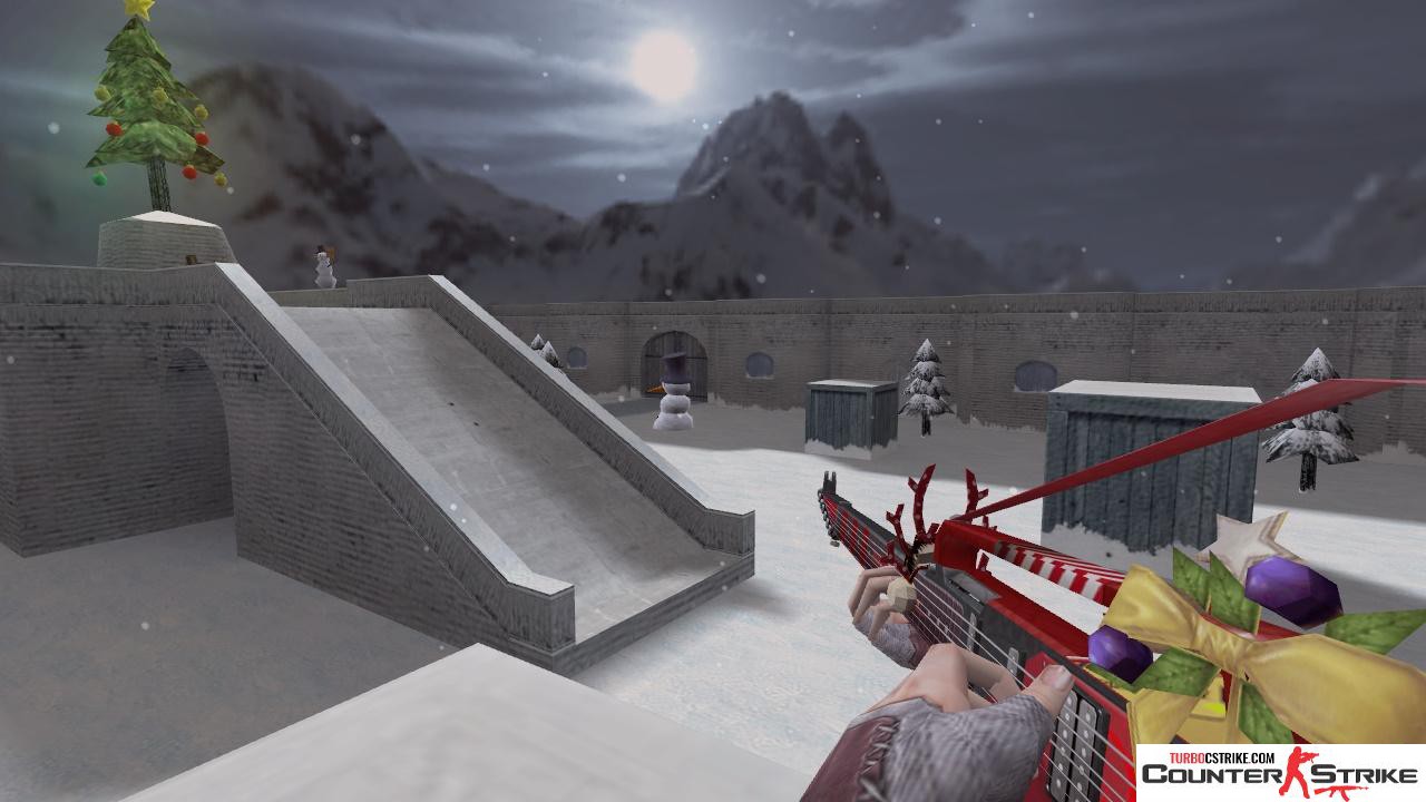 Модель Galil «Новогодняя гитара» для CS 1.6