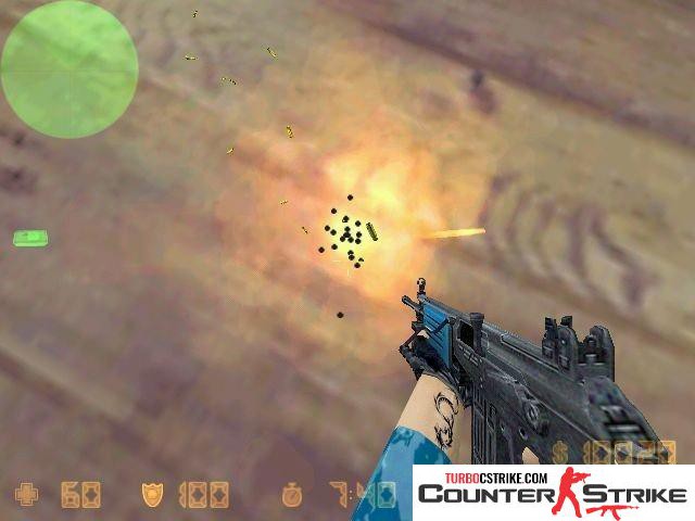 Модель Galil «Remixed Blue» для CS 1.6
