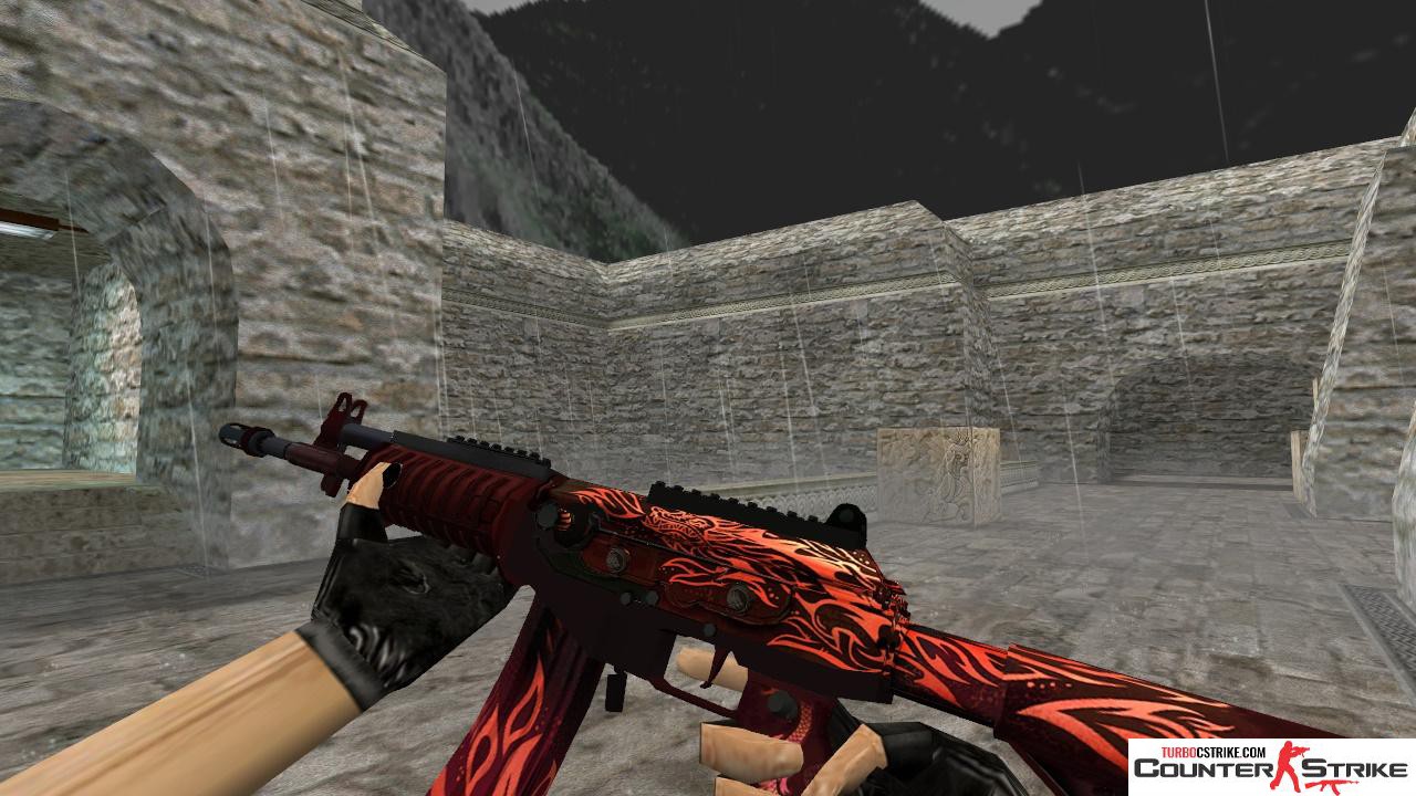 Модель HD Galil «Scorching Dragon» для CS 1.6