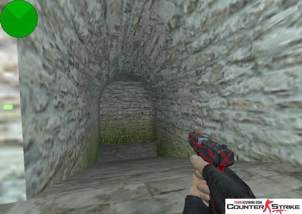 Модель Glock «Red Line — Красная линия» для CS 1.6