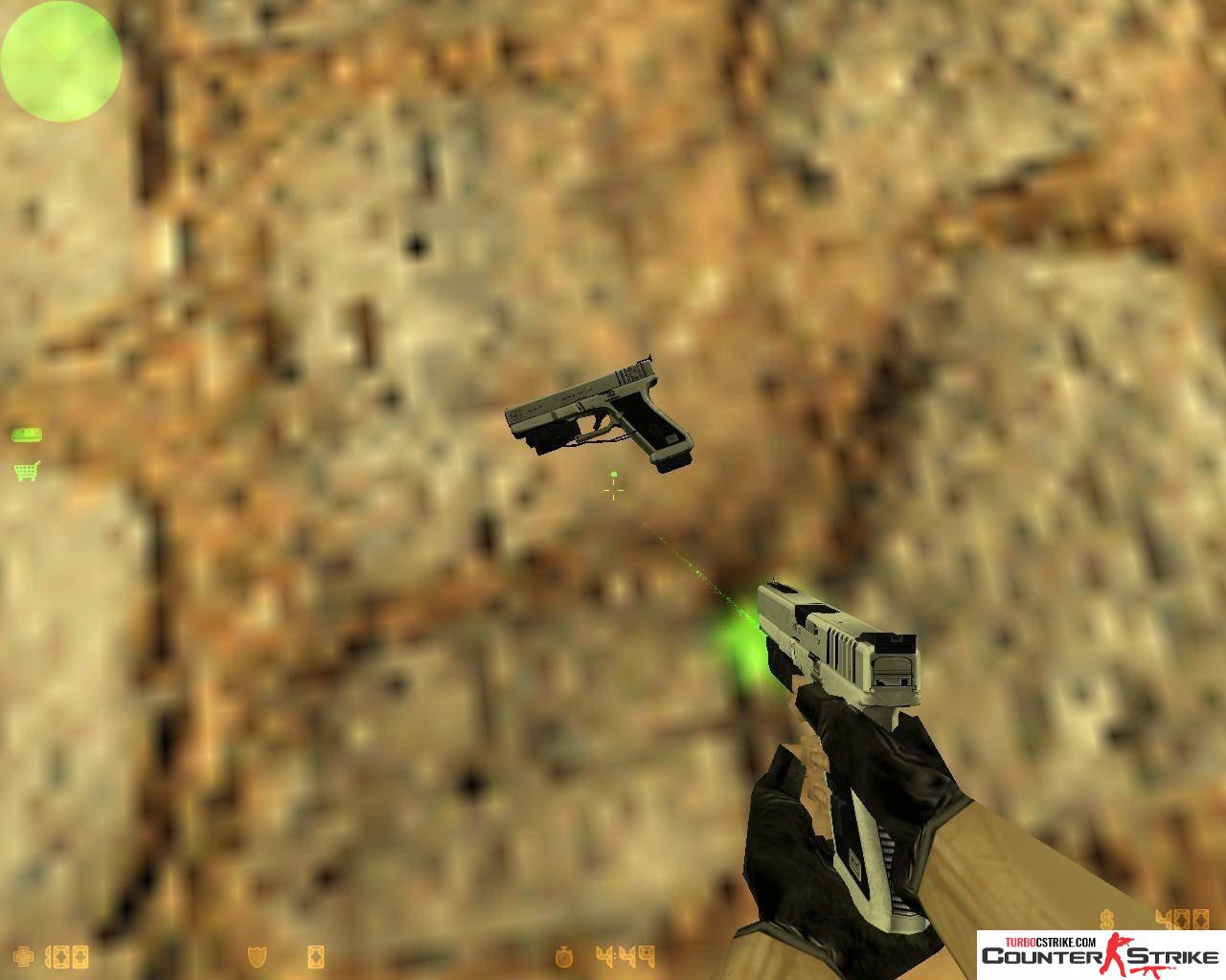 Модель Glock с лазером для CS 1.6