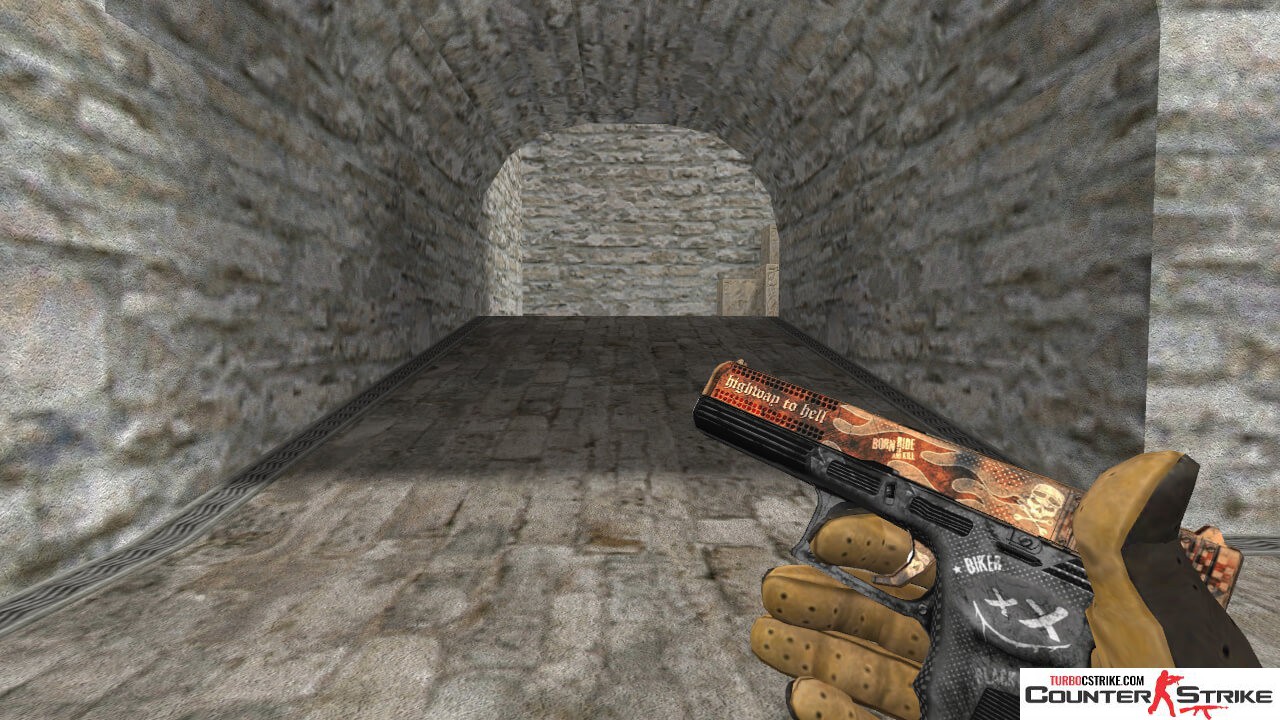 Модель HD Glock «Biker X» для CS 1.6