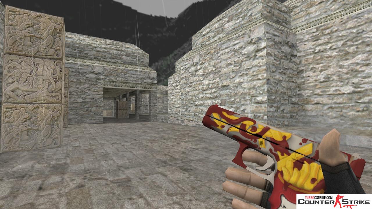 Модель HD Glock «Fries» для CS 1.6