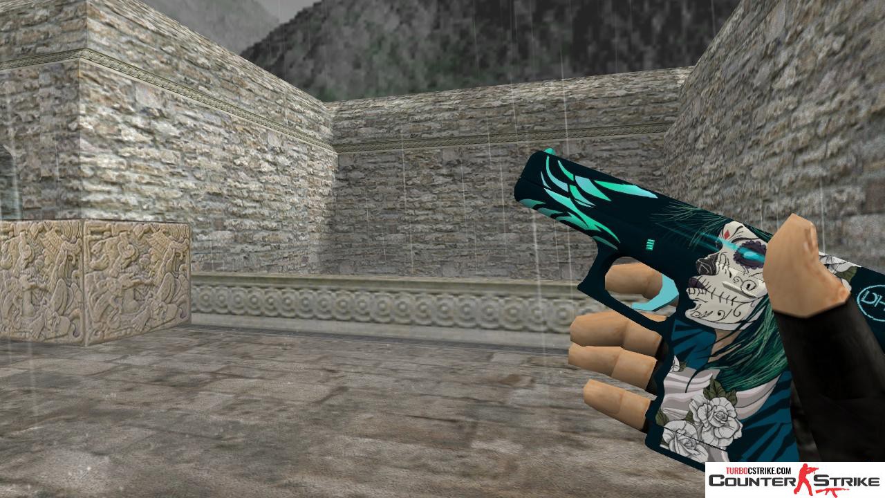 Модель HD Glock «Lucy» с анимацией осмотра для CS 1.6