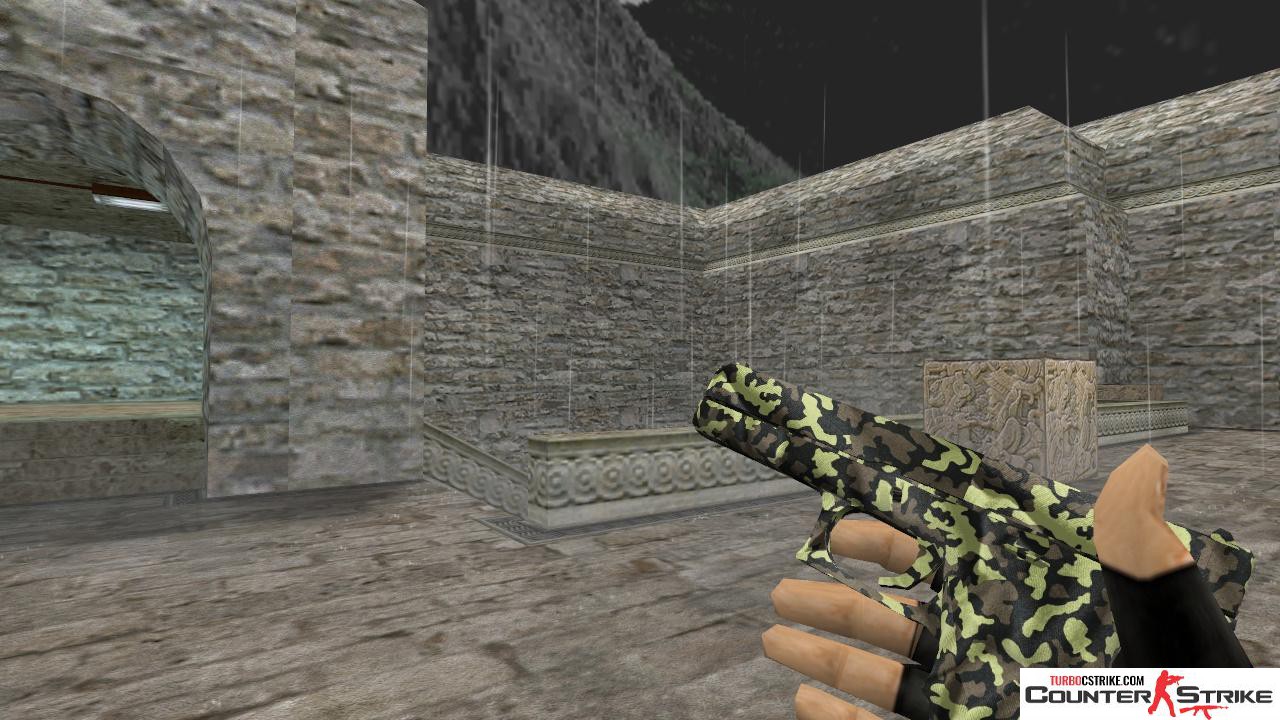 Модель HD Glock «Military Camo» для CS 1.6