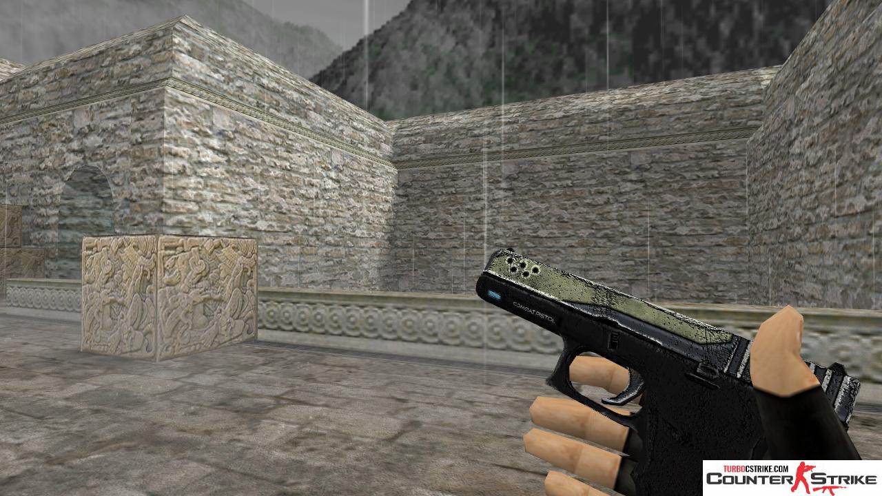 Модель HD Glock «Mk-II» с анимацией осмотра для CS 1.6
