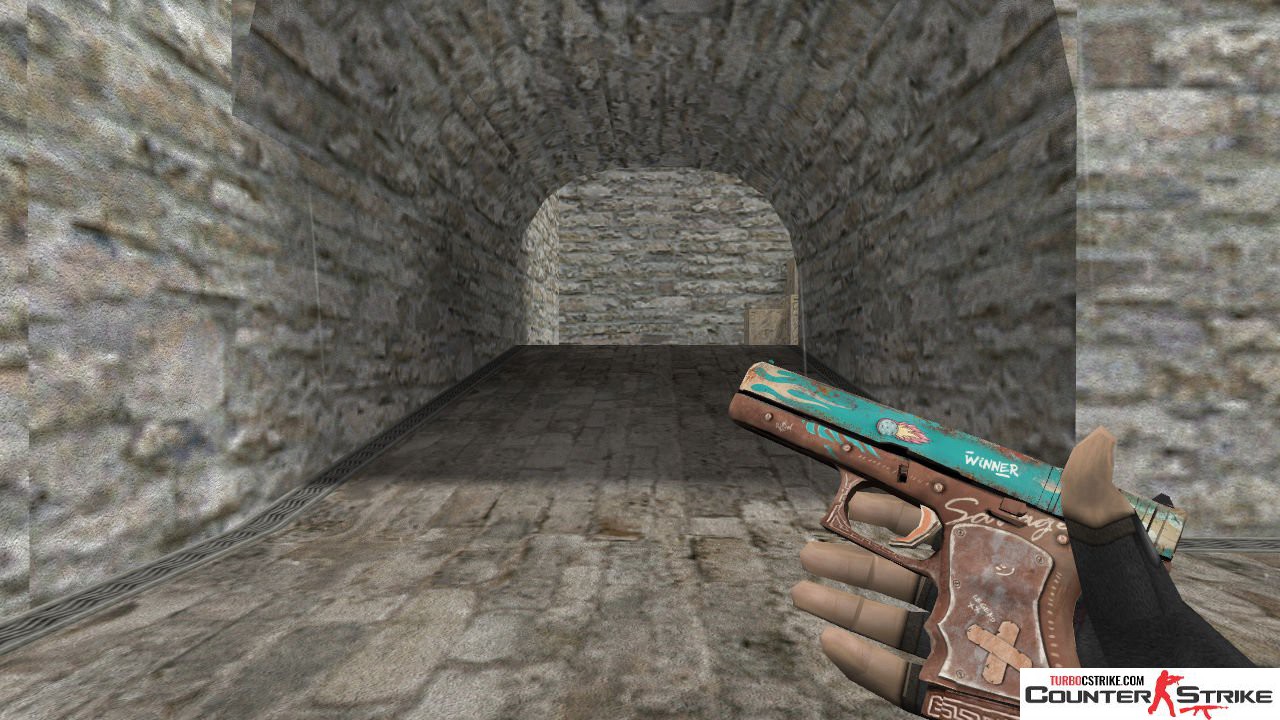 Модель HD Glock «Savage» для CS 1.6
