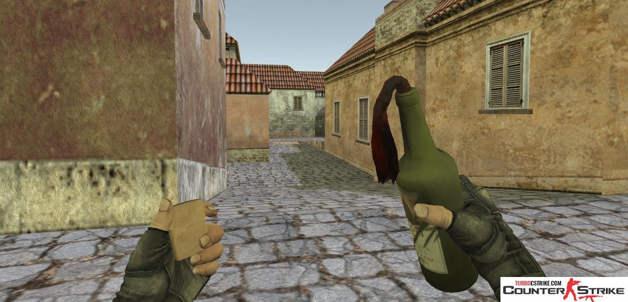 Модель «Коктейль Молотова из CSGO» для CS 1.6