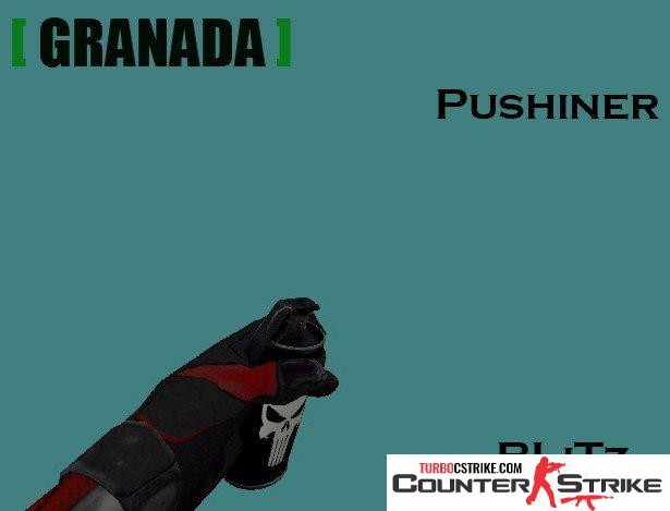 Модель осколочной гранаты «Pushiner» для CS 1.6