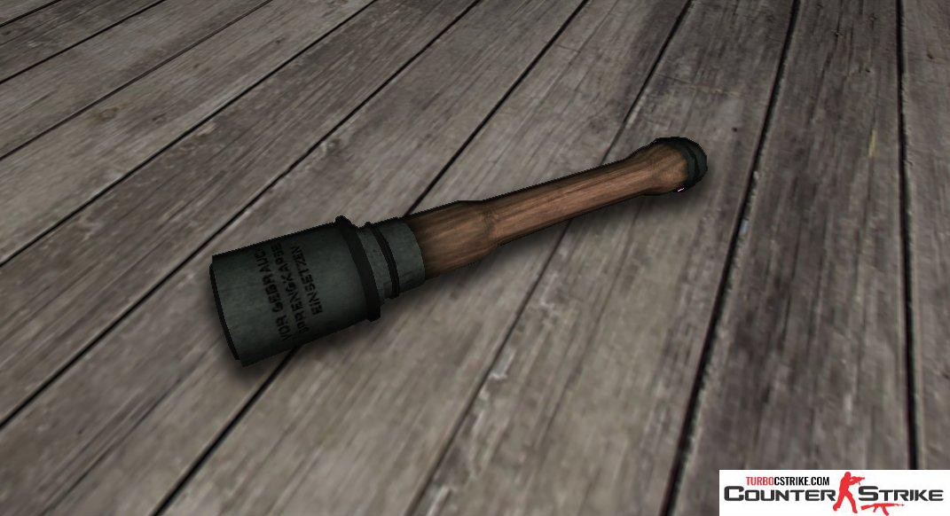 Модель осколочной гранаты «Stielhandgranate» для CS 1.6