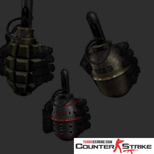 Реалистичные модели гранат для CS 1.6