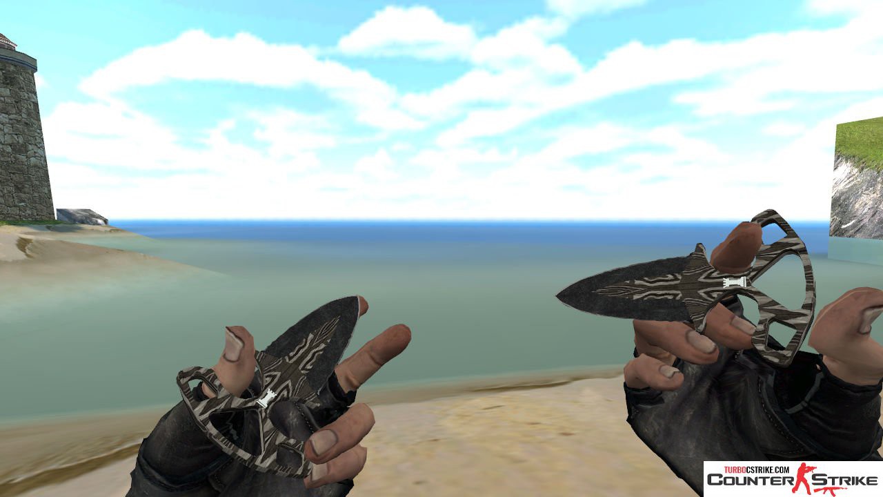 Модель HD «Shadow Daggers - Black Laminate» для CS 1.6