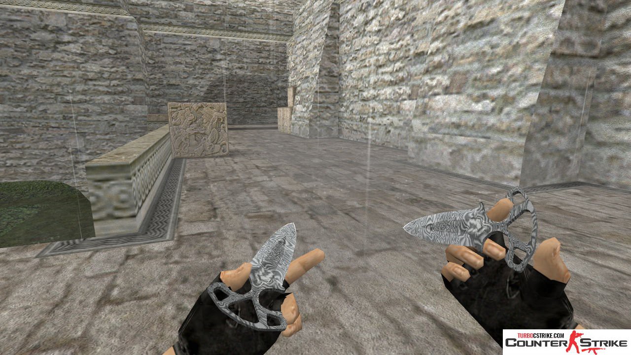 Модель HD «Shadow Daggers - Damascus Steel» для CS 1.6