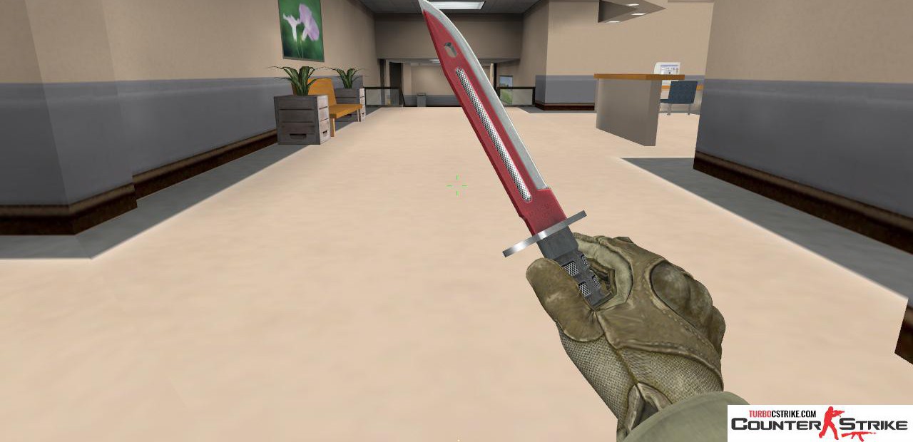 Модель ножа «Bayonet - Autotronic» с анимацией осмотра для CS 1.6