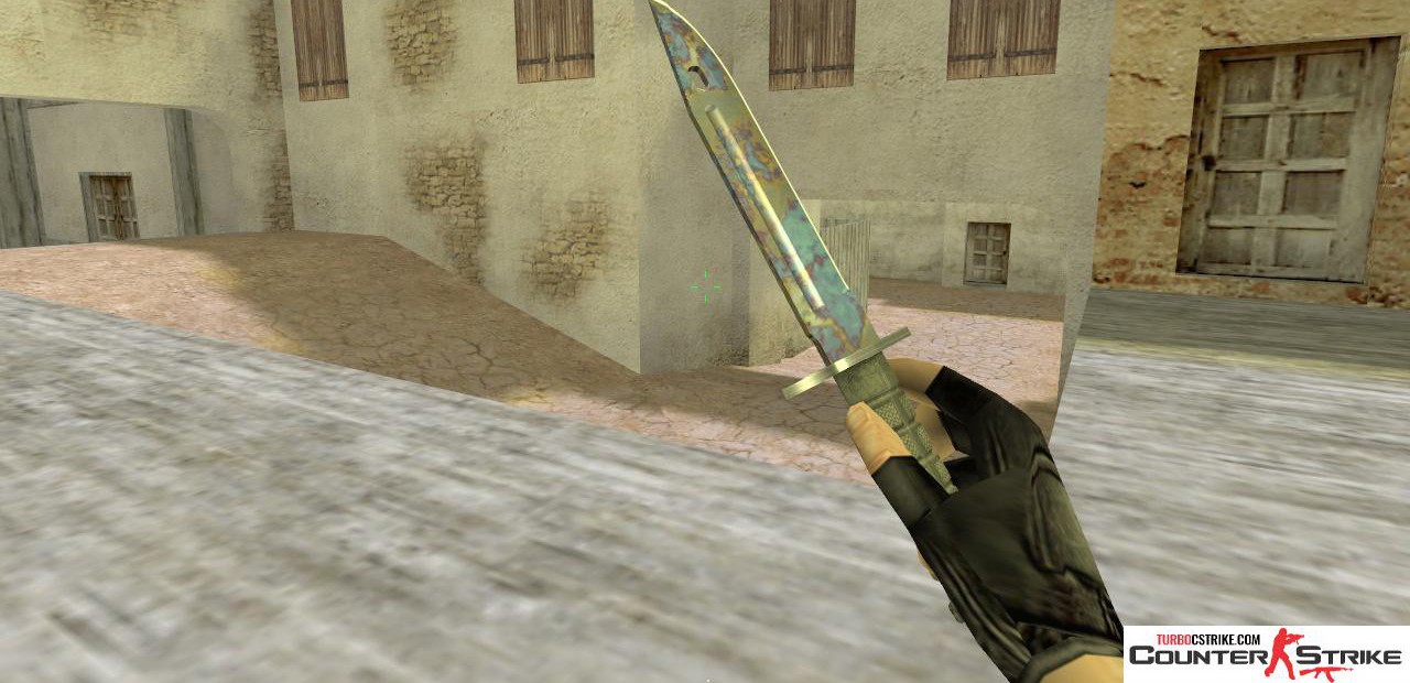 Модель ножа «Bayonet - Case Hardened» для CS 1.6