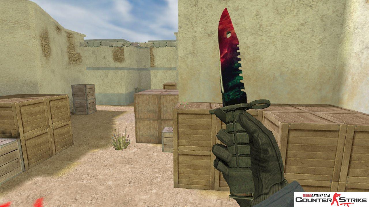 Модель ножа «Bayonet - Cosmic» для CS 1.6