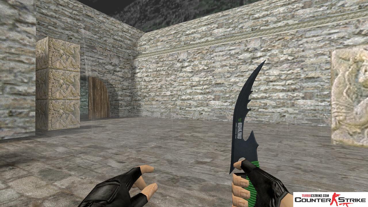 Модель ножа «Biohazard Knife» для CS 1.6