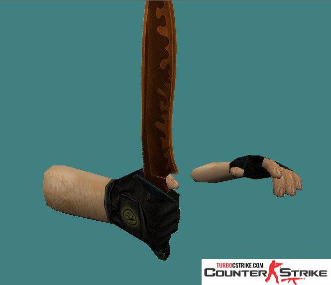 Модель ножа «Copper Knife» для CS 1.6