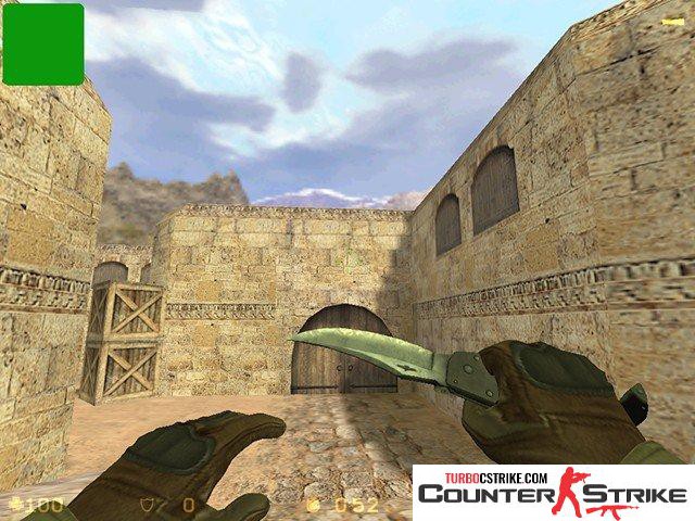Модель ножа «Фальшион — Falchion» для CS 1.6