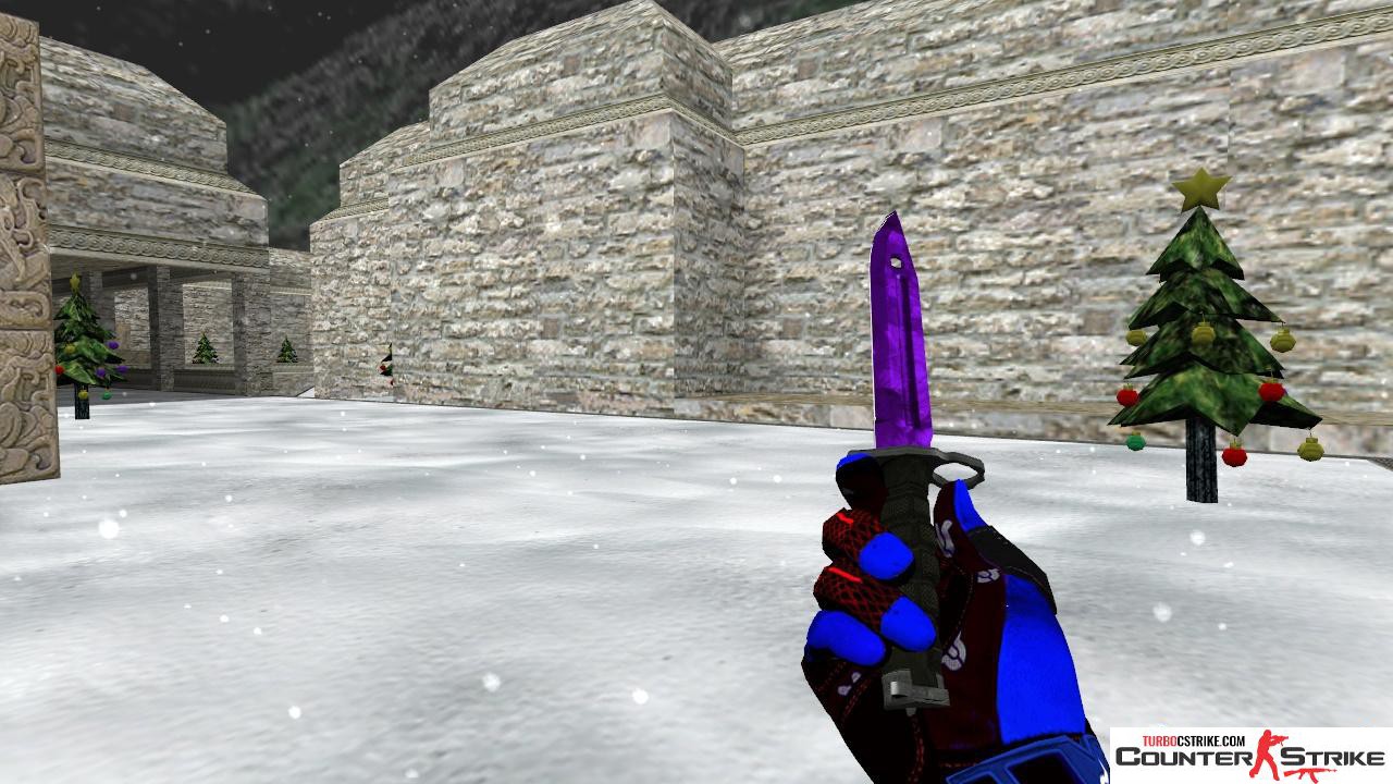 Модель ножа HD «Bayonet - Doppler Sapphire» для CS 1.6