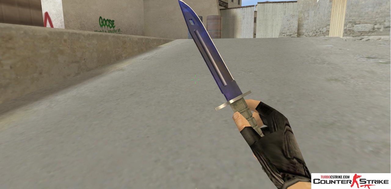 Модель ножа HD «Bayonet - Doppler» для CS 1.6