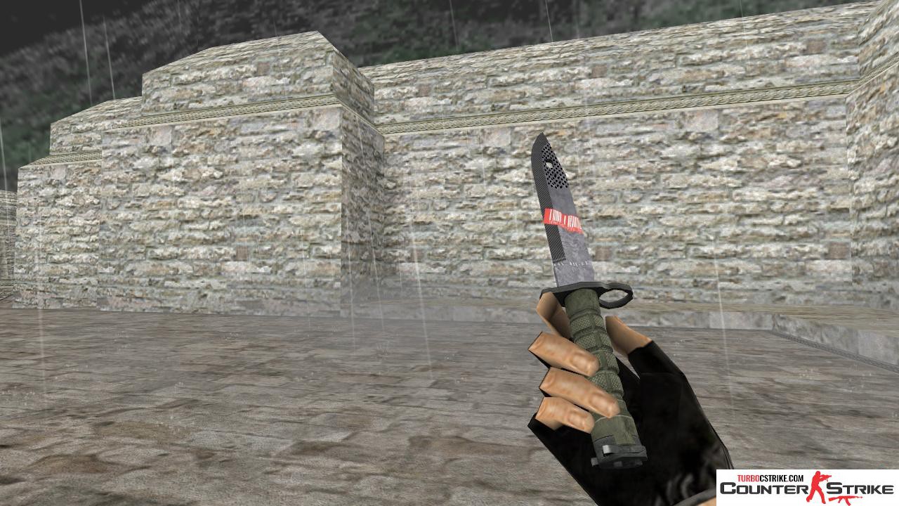 Модель ножа HD «Bayonet - Dystopia» для CS 1.6