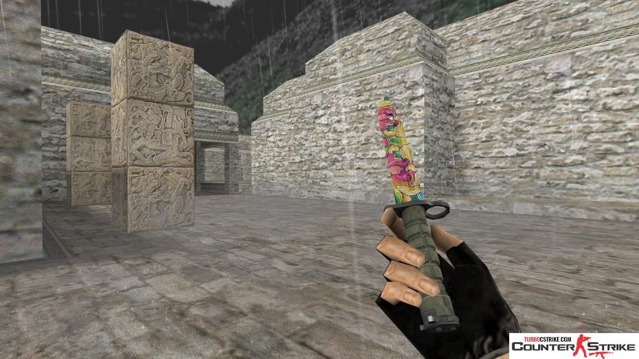 Модель ножа HD «Bayonet - Nathlose» для CS 1.6