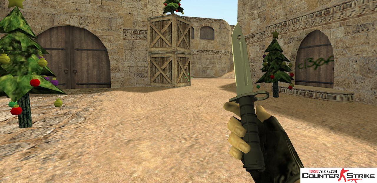 Модель ножа HD «Bayonet - Night» для CS 1.6