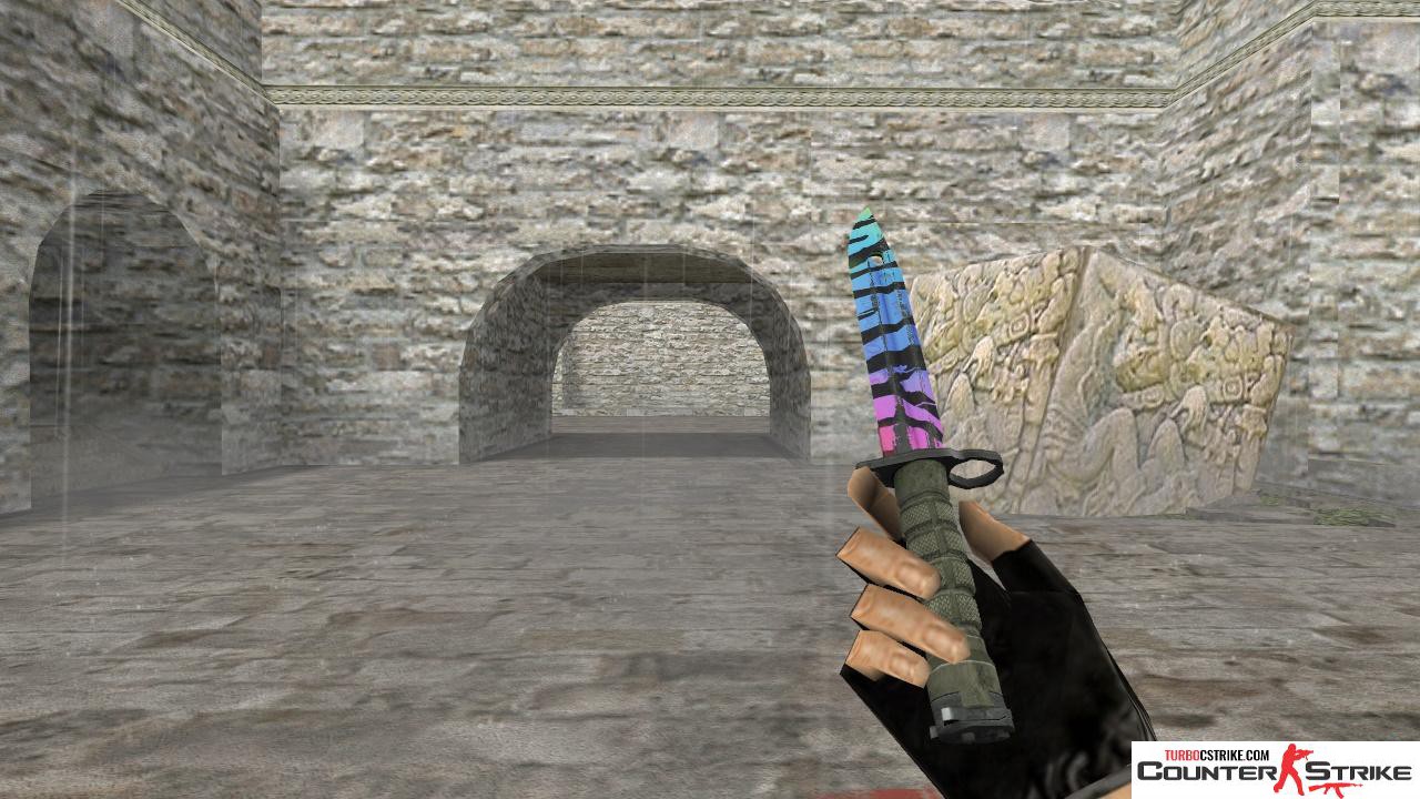 Модель ножа HD «Bayonet - Superfurry» для CS 1.6