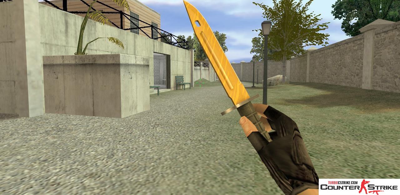 Модель ножа HD «Bayonet - Зуб тигра» для CS 1.6