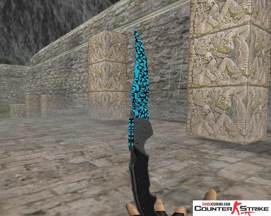 Модель ножа HD «Falchion - Bussta» для CS 1.6