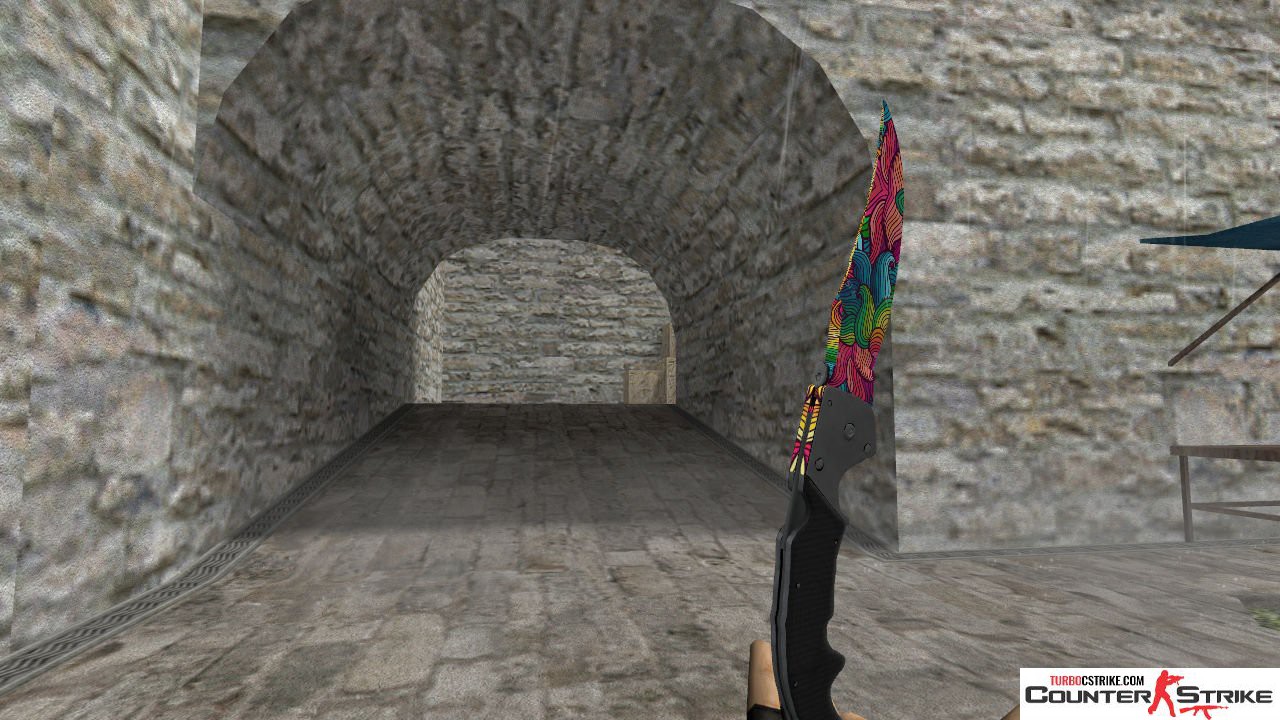Модель ножа HD «Falchion - Nathlose» для CS 1.6