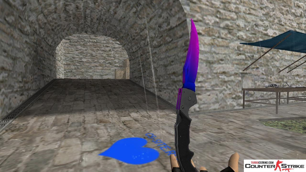 Модель ножа HD «Falchion - Redux» для CS 1.6