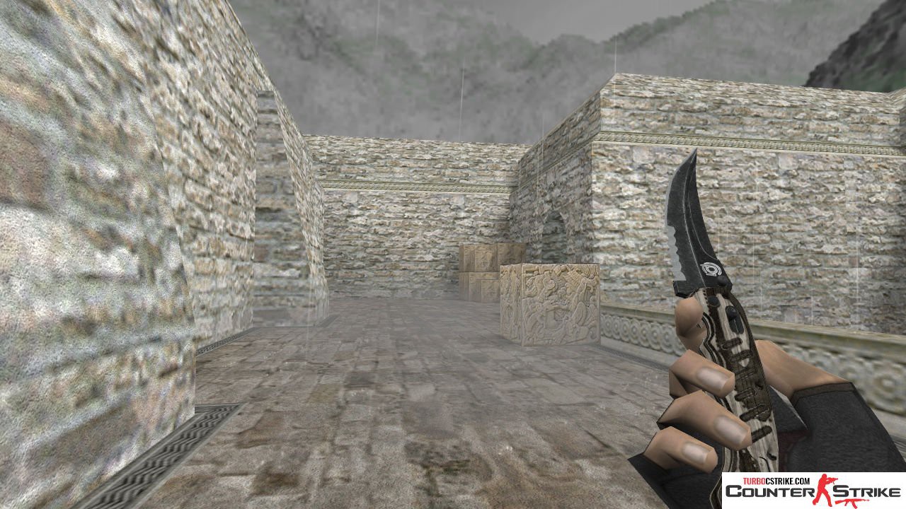 Модель ножа HD «Flip Knife - Black Laminate» для CS 1.6
