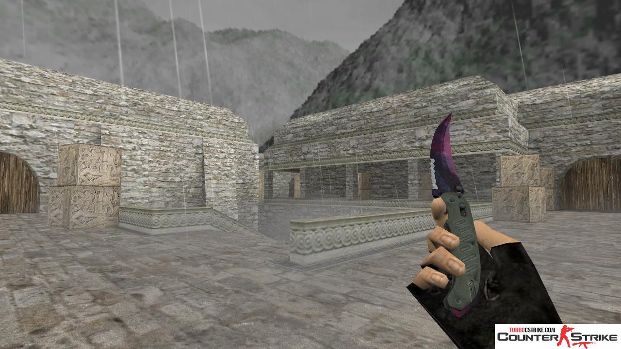 Модель ножа HD «Flip Knife - Doppler Phase 2» для CS 1.6