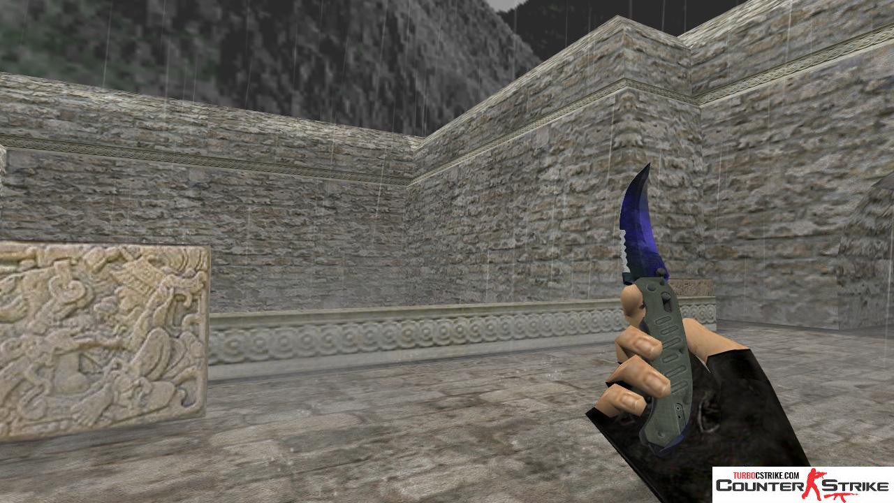 Модель ножа HD «Flip Knife - Doppler Phase 3» для CS 1.6