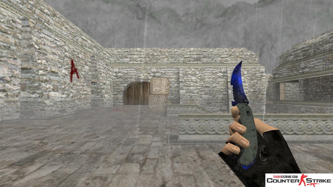 Модель ножа HD «Flip Knife - Doppler Phase 4» для CS 1.6