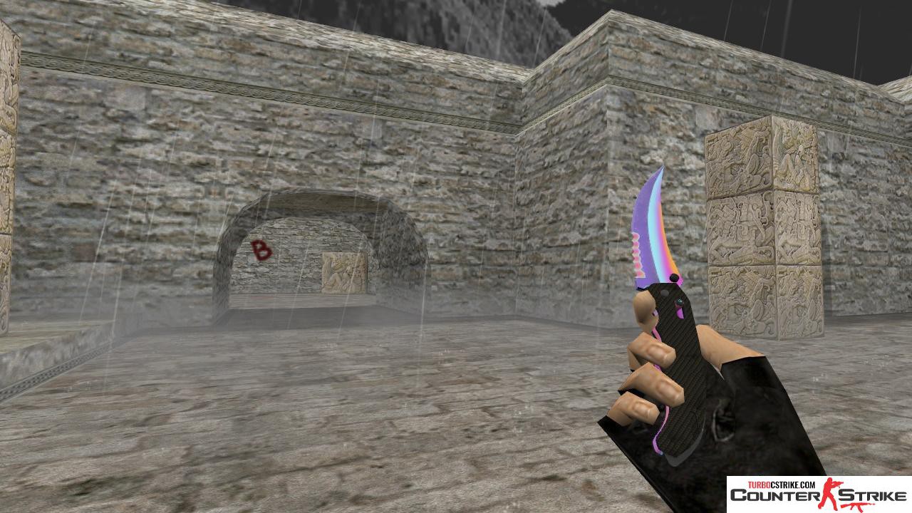 Модель ножа HD «Flip Knife - Tempered» для CS 1.6