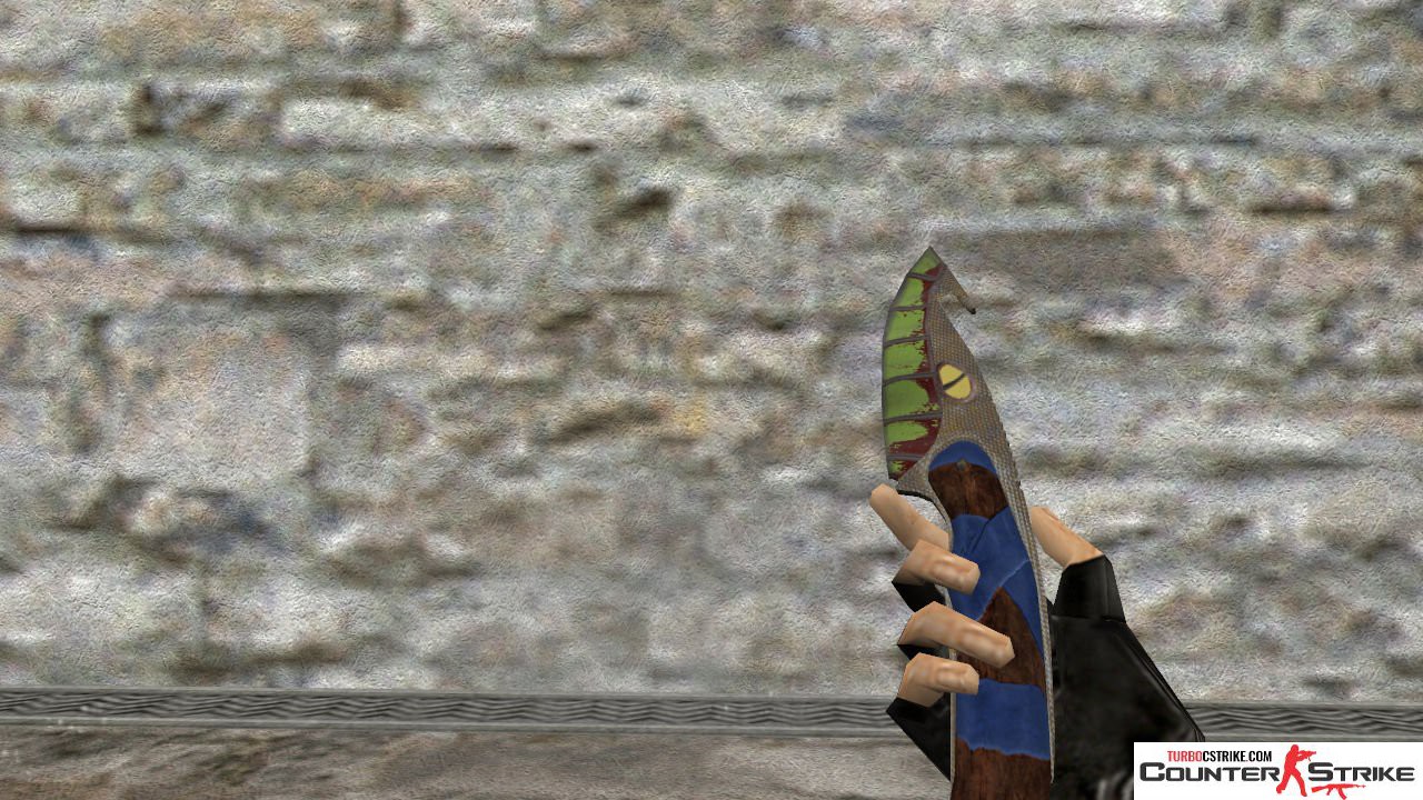 Модель ножа HD «Gut Knife - Evil» для CS 1.6