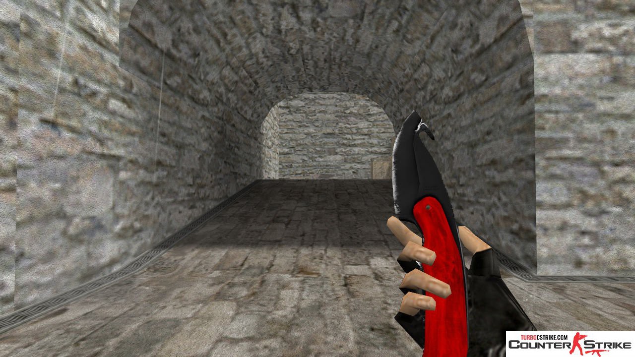 Модель ножа HD «Gut Knife - Nitro» для CS 1.6