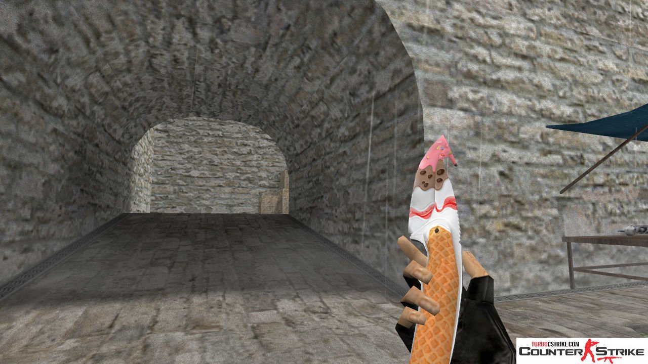 Модель ножа HD «Gut Knife - Revenge is Sweet» для CS 1.6